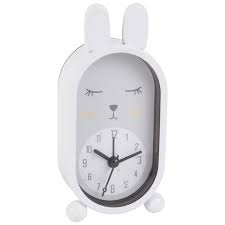 White Metal Rabbit Alarm Clock On Maisons Du Monde Take Your Pick From Our Furniture And Accessories And Be Inspired Oggetti Decorazioni Coniglio