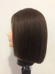 Round One Length Angela Raderchak One Length Haircuts One Length Hair Haircut Types