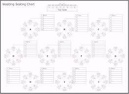 027 round table seating chart template excel event dashboard