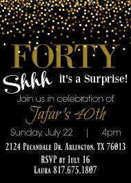 Surprise Birthday Invitation Wording For Adults Milestone Birthday Surprise Party Invitation Etsy In 2020 Surprise Party Invitations Birthday Surprise Party Black And Gold Invitations