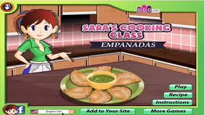 Aprende la preparación de la comida, el recoger pedidos en restaurantes, cocinar comidas diferentes como pasteles, pizzas, hamburguesas. Juegos De Cocina Con Sara Empanadas Sara Video Dailymotion