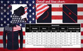 Coofandy Mens Casual American Flag Button Down Shirts Slim Fit Long Sleeve Shirt