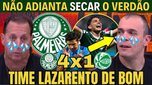 BENJA E MANO FICAM "P" DA VIDA COM O PALMEIRAS "NÃO ADINTA SECAR".