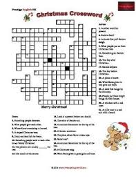 Christmas Crossword Christmas Crossword Christmas Crossword Puzzles Christmas Worksheets