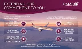 Qatar Airways On Twitter The Most Flexible Booking Polices For Travellers Change Your Dates Request A Travel Voucher For Future Travel And More Relyonus Qatarairways Https T Co 55mxmtq6hz