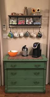 Coffee Tea Bar Dorm Room Kitchen Area Diy Coffee Station Home Coffee Stations