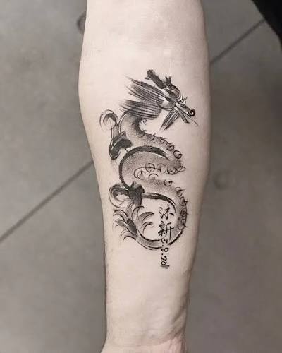 30 Best Chinese Dragon Tattoo Ideas You Should Check