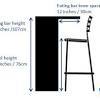 Explore more like counter height table dimensions. 1