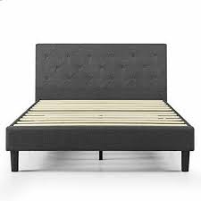 Upholstered bed tufted crystal diamond tufted platform custom headboards rhinestone button tufted upholstery hand made bedroom furniture extra tall headboard anthropology inspired restoration hardware inspired haute house inspired jonathan adler inspired serena and lilly king california king. Zinus Upholstered Diamond Stitched Platform Bed Full For Sale Online Ebay