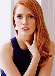 Jessica Chastain Strawberry Blonde Hair Red Hair Redheads