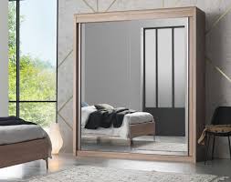 (1) coloris vendu par auchan en ligne armoires mnagres bilbao 2. Armoire 2 Portes Coulissantes Miroirs Multy Meubles Celio