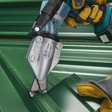 Cut along the straight line you drew on the roofing sheet. Corrugated Metal Roofing Shears Malco Products Turboshear Tscm