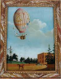 French Reverse Painting On Glass Painting Decorative Painting Glass Painting