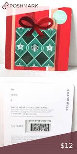 Starbucks 2018 Green Present Card No Value In 2020 Starbucks Gift Card Starbucks Gift Starbucks