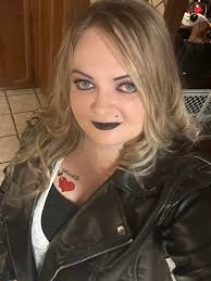 All my life folks have told me I look like Tiffany aka The Bride of Chucky,  so today I decided to embrace it. My baby boy will wear his Chucky costume  later,