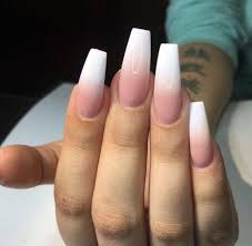Coffin nails are basically very long shaped nails, resembling the design of a traditional coffin, if you look closely. Cute Long Coffin Nails For Perfect Women Style 2019 31 Glamisse Com Coffin Nails Long Coffin Shape Nails Acrylic Nails Coffin Ombre
