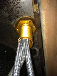 remove a stuck faucet nut