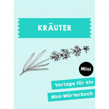 Leere vorlagen für bücher falten. Homeschooling Minibuch Krauter Pdf Labbe