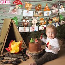 Whether you're planning a wedding, birthday, or baby shower here are some easy and simple. Qifu Woodland Party Supplies Safari Animal Banner Cupcake Birthday Party Decoration Kids Jungle Theme Party Baby Shower Decor Buy At The Price Of 0 21 In Aliexpress Com Imall Com