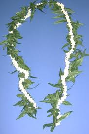 A wedding lei symbolizes the love between the couple getting married. Men Maile Pikake Flower Lei Jade Fashion Hawaiian Clothes And Gifts Store