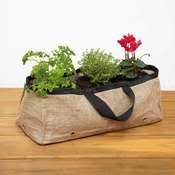 bac a fleurs geotextile jute bags sustainable textiles grow bags