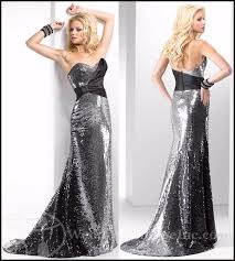 Details About Flirt Maggie Sottero 8 Black Silver Sequin Formal Prom Pageant Dress Gown P4680