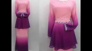 Peplum baju yang saya buat ini berbahan batik printing dengan pola lingkaran. Baju Kurung Peplum Koleksi 2013 Youtube Cute766