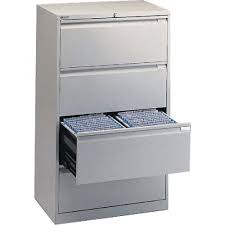 Bisley 0503 desk filing cabinet. Bisley Side Filing Cabinet 4 Drawer Goose Grey By01242 By01242