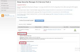 Todos los productos están disponibles para su descarga e instalación. Trendmicro Deep Security Checklist Before Installation Virtualization Blog