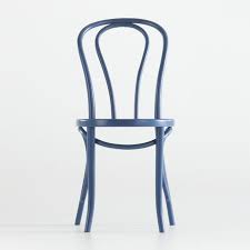 Vienna Blue Dining Chair Reviews Crate And Barrel In 2020 Blue Dining Chair Dining Chairs Black Dining Chairs