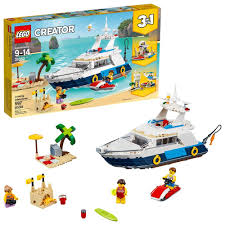 Lego City Pickup Caravan 60182 Building Kit 344 Pieces Lego Creator Cruising Adventures 31083 Lego Creator Building Toys Lego Sets