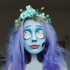 Emily Corpse Bride Zombie Cheek Silicone Prosthetic