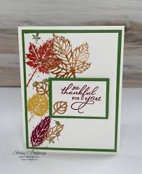 You can also make it a full card by taping the layers you made to a 5 1/2 x 8 1/2 piece of cardstock that is folded in half. Fall Cards Warm The Season With These Beautiful Card Ideas