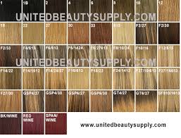Fashion Source Hair Extensions Color Chart In Fashion