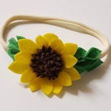 Baby Sunflower Headband Baby Hair Accessories