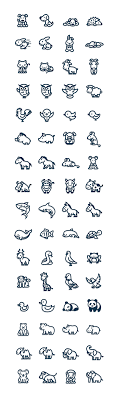 Check spelling or type a new query. Cute And Simple Vectorial Animal Icons Animal Tattoos Small Tattoos Cute Tattoos