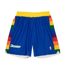 Authentic Denver Nuggets 1991 92 Shorts Shop Mitchell Ness Shorts And Pants Mitchell Ness Nostalgia Co