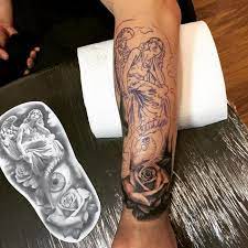 110 erstaunlich elegante schutzengel tattoos designs bedeutungen 2018 bedeutungen des melek dovmesi tasarimlari melek erkek dovmeleri erkek dovmeleri