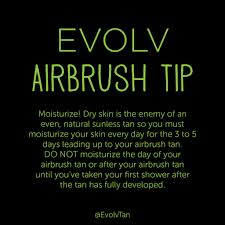 How To Prepare For An Airbrush Tan Evolv Tanning