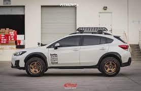 Subaru crosstrek zephyr d633 car gallery fuel off road wheels. 2018 Subaru Crosstrek Premium With 15x7 Vtx Offroad Rally 5 And Bfgoodrich 235x75 On Lifted Suspension 540375 Fitment Industries
