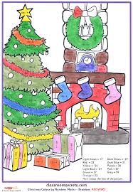 There are over a hundred carefully differentiated levels linked to objectives from the new maths curriculum. Christmas Colour By Numbers Maths Classroom Secrets