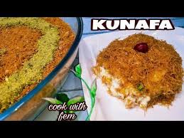 Kunafa Easiest Way To Make Kunafa No Oven No Tandoor Middle Eastern Dessert Cook With Fe In 2020 No Cook Desserts Middle Eastern Desserts Easy Kunafa Recipe