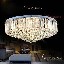 If you love something opulent, then crystal ceiling lighting may top the list of perfect fixtures think about crystal ceiling fixtures for a change. Luxury Crystal Chandeliers Ceiling Lamp Lighting Lustre Simple Atmospheric Sitting Room Crystal Ceiling Light Fixture Ceiling Light Fixture Light Fixturescrystal Ceiling Light Aliexpress