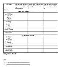 Check In Check Out Sheet