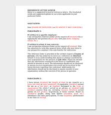 A letter from the employer on letterhead that provides the employer's physical address; Reference Request Letter Format With Samples Tips