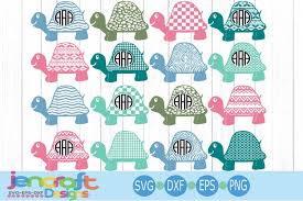 Create frame by frame svg animations with 1 line of code! Pattern Turtle Svg Monogram Frame Set Grunge Svg 207361 Svgs Design Bundles