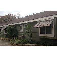 Awntech Houstonian Standing Seam Slope Awning Reviews Wayfair Awning Standing Seam Cottage