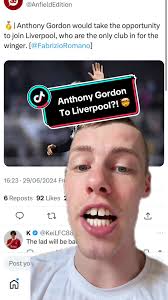 Anthony Gordon Refuses to Play for Scotland