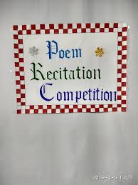 This video shows poem for english recitation competition for class1 ,class2.its a prize winner poem in poem. Poem Recitation Public Sr Sec School Samana Facebook