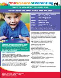 Playing a violent video games provides the user with a very different experience compared to a constructive, positive game. Video Games And Other Media Pros And Cons Science Of Parenting